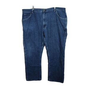 Key Straight Leg Jeans Men's Size 44x30 Blue Carpenter Pockets